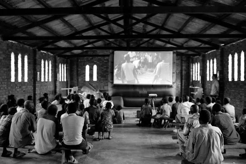 The first cinema screening for children