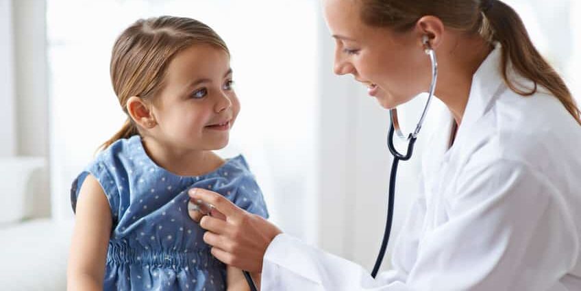 The health check-up for children at 6 years old