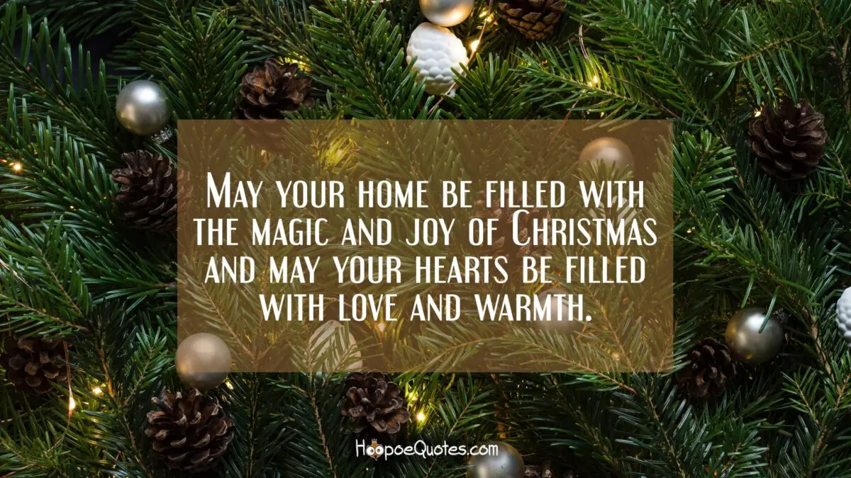 The magic of Christmas in the hearts of families