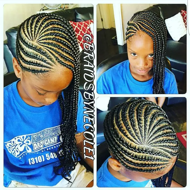 The most beautiful hairstyles for children of stars