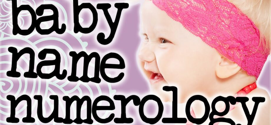 The numerology of babies