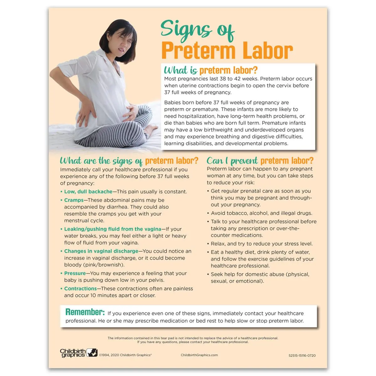 The Threat of Premature Childbirth (PAD)