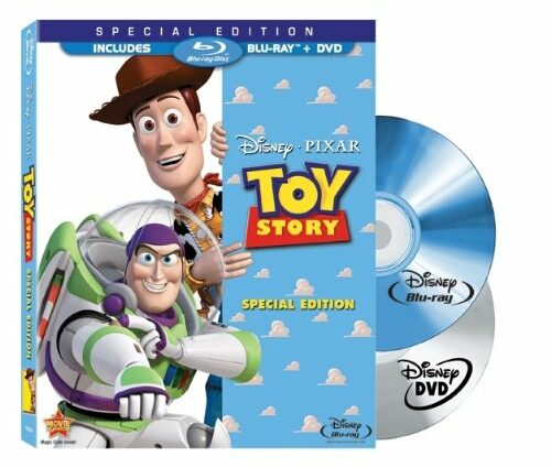 TOY STORY DVD ir Blu-Ray dėžutės rinkinys