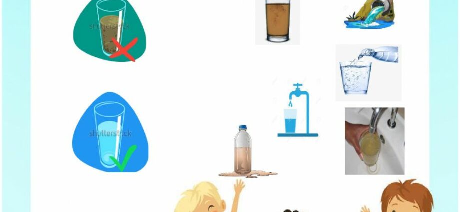 ماء للأطفال: الحاجات الأساسية