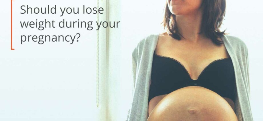 Weight loss while pregnant: diet and pregnancy are they compatible?