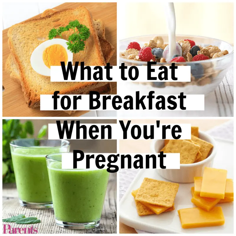 What breakfast, pregnant?