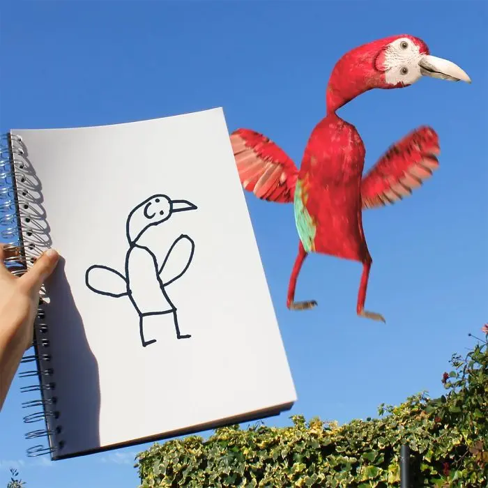 What would our children&#8217;s drawings look like in real life?