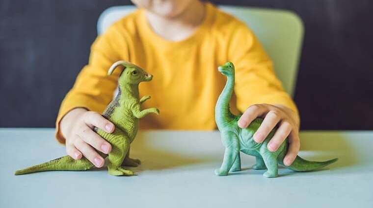 Kodėl vaikai mėgsta dinozaurus?