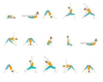 Yoga: program harian selama 15 minit untuk kekal cergas