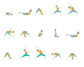 Yoga: a 15-minute daily program to keep fit