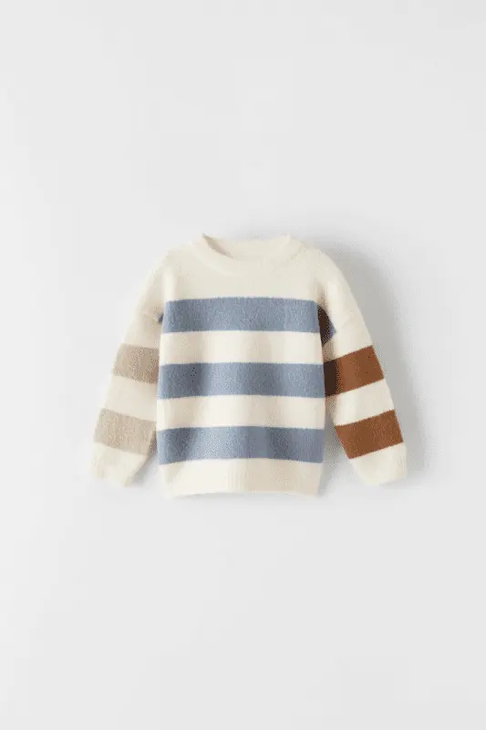 Zara: the baby&#8217;s striped sweater that won&#8217;t fit!