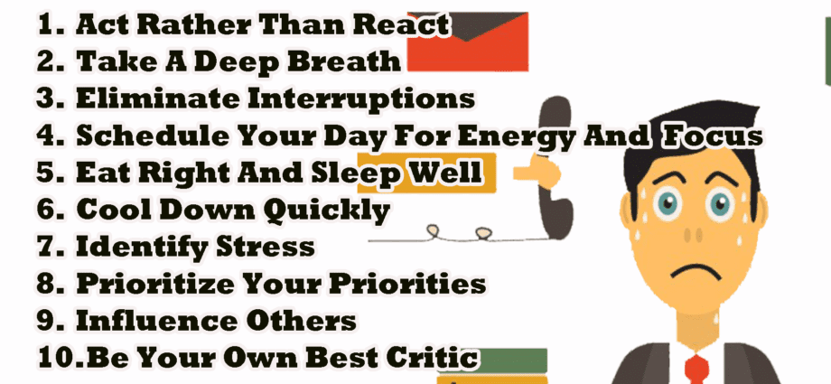 10 ways to relieve stress at work