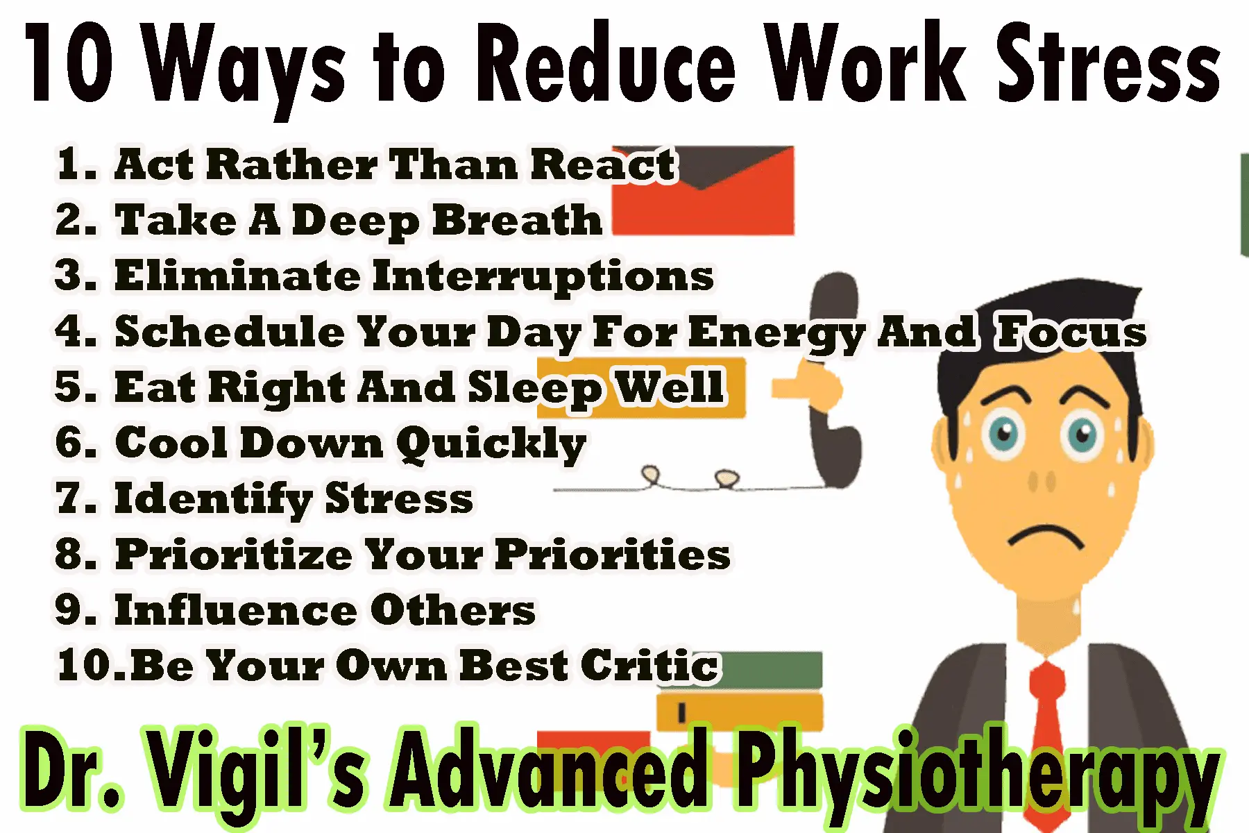 10 ways to relieve stress at work