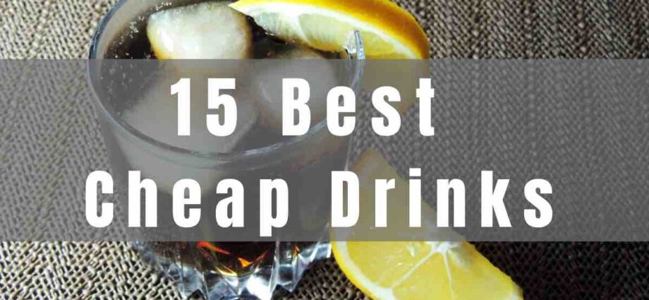 15 custom servings for your cocktail