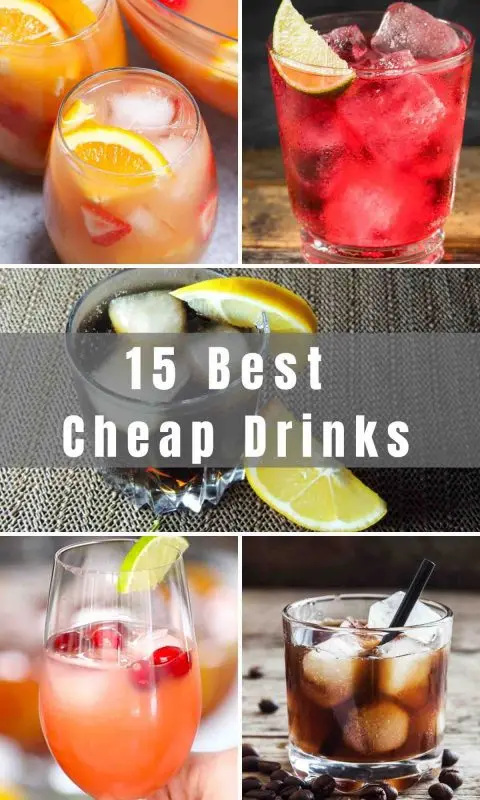 15 custom servings for your cocktail