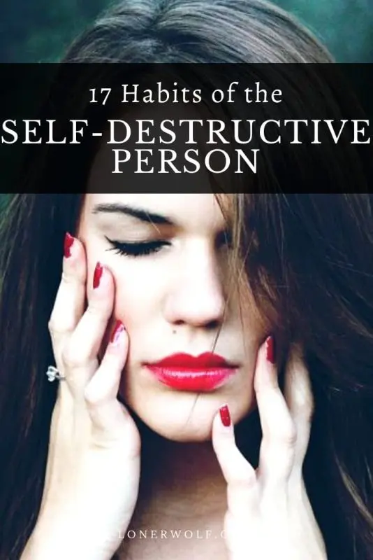 15 types of hidden self-destruction