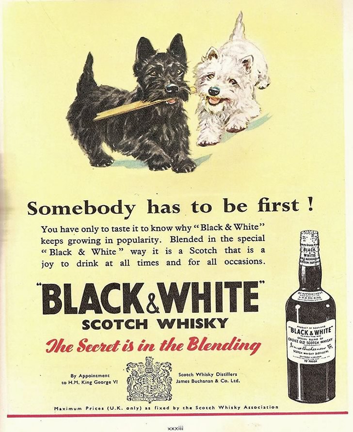 Whiskey Black &#038; White: the history and review of the drink