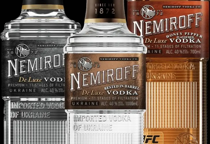 Vodka Nemiroff: history, overview of species + interesting facts