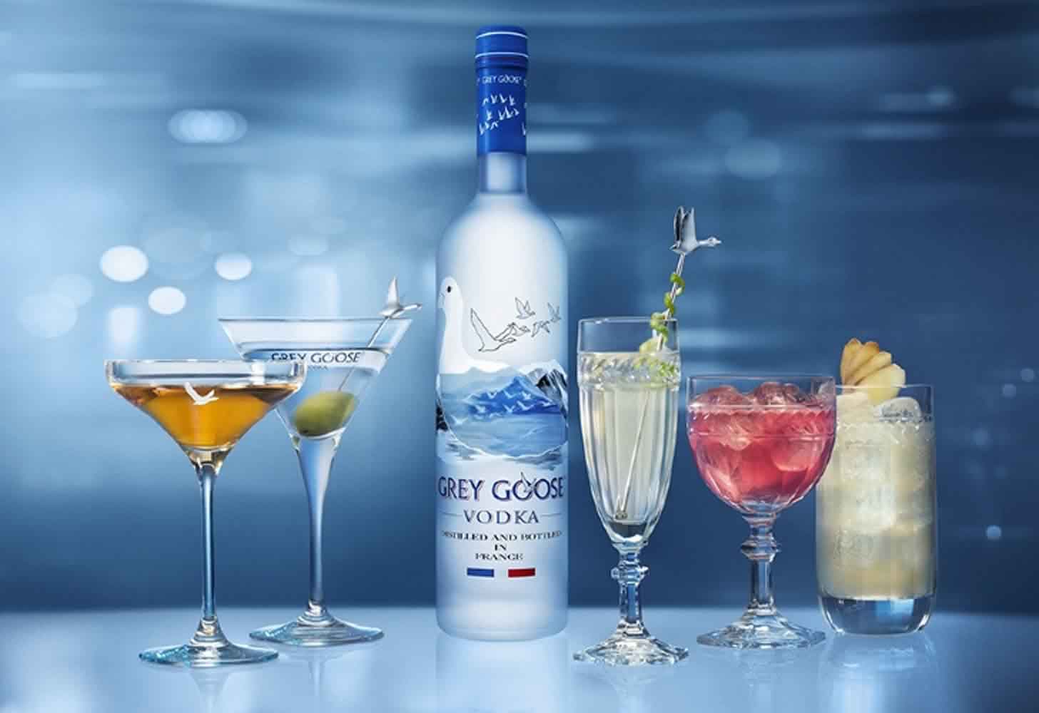 15 brands of elite vodka from around the world