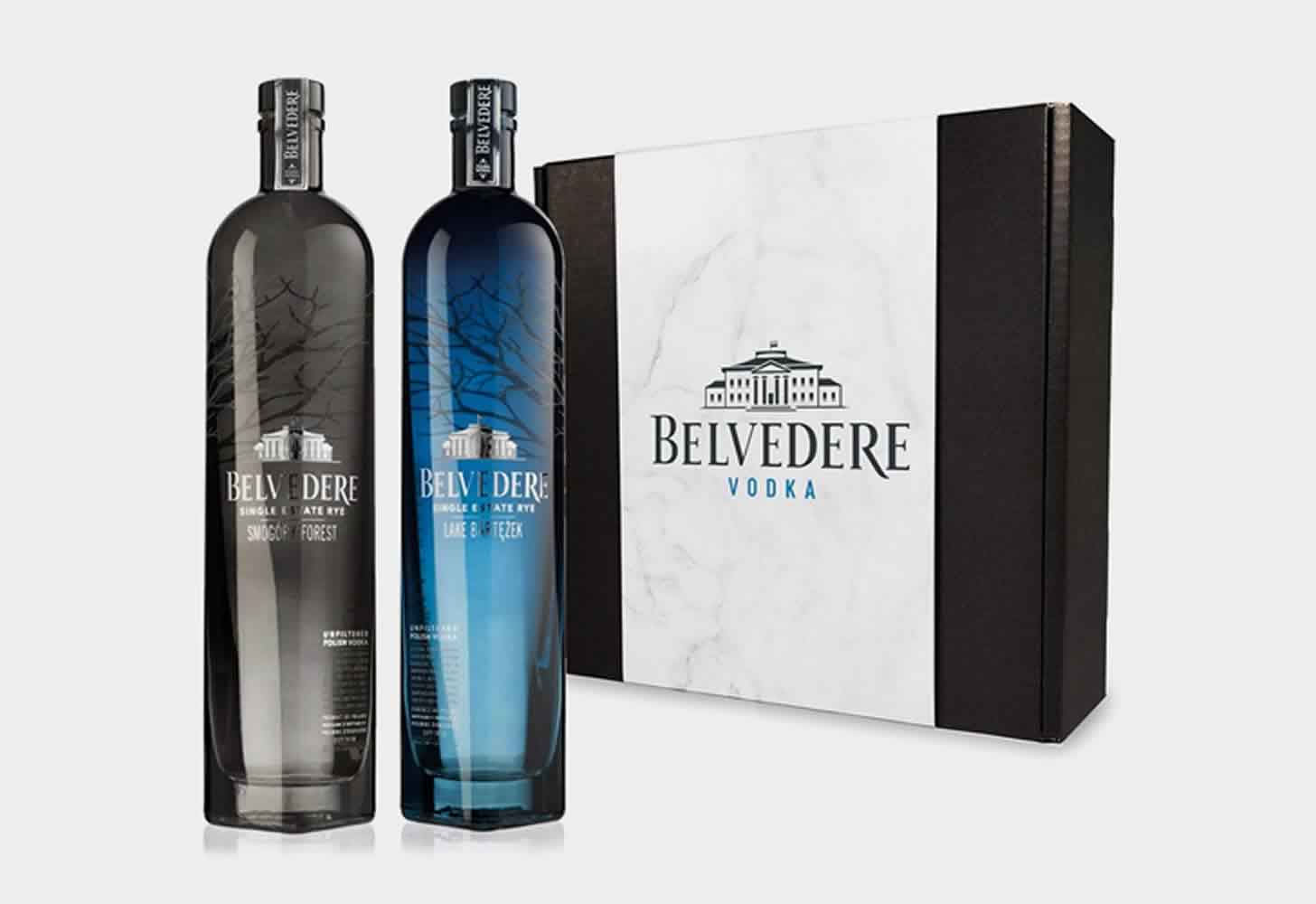 15 brands of elite vodka from around the world