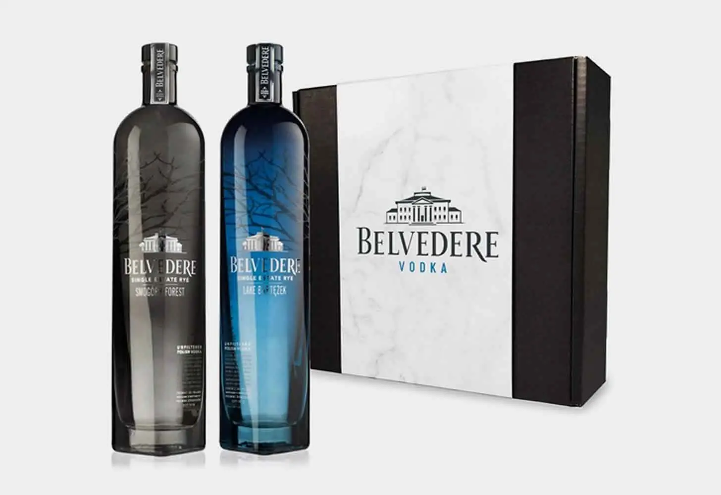 15 brands of elite vodka from around the world