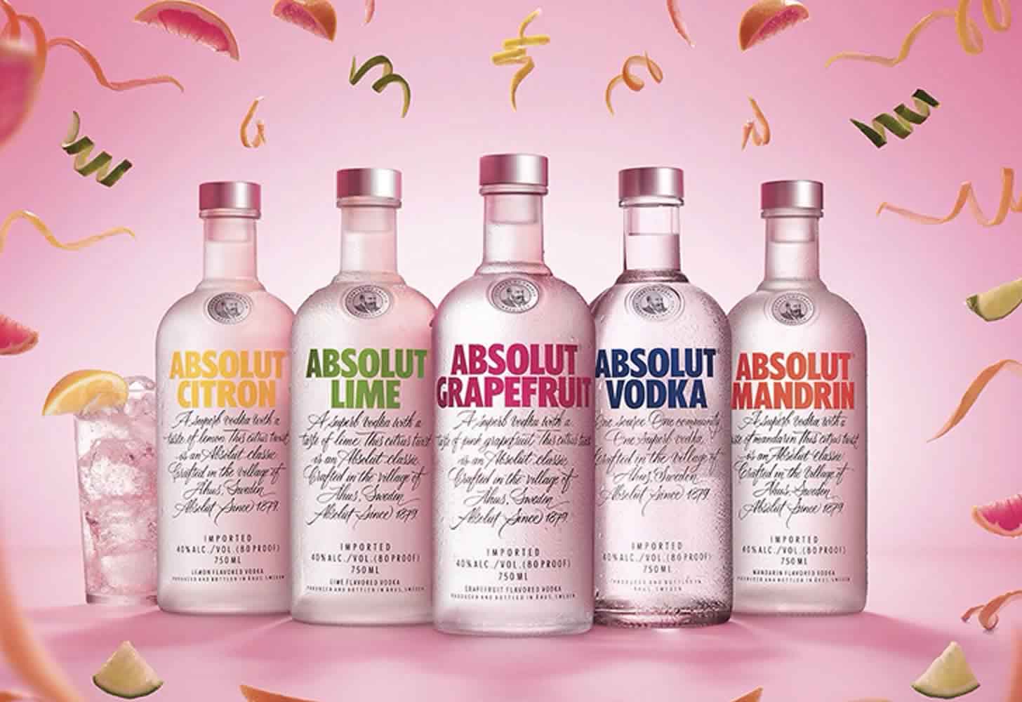 15 brands of elite vodka from around the world