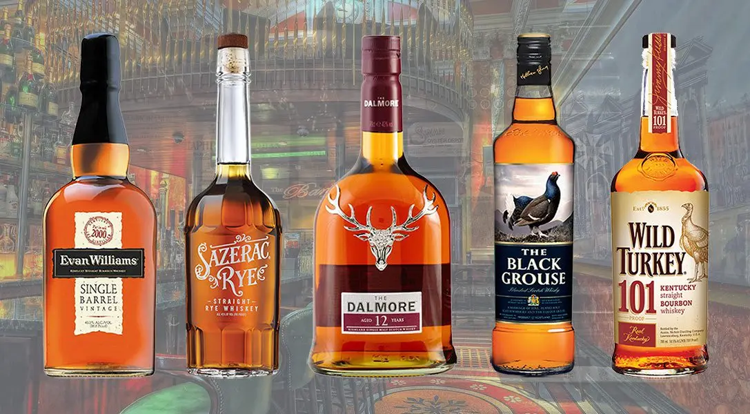 5 best whiskeys under 1500r according to my version, which are easy to find in a store near the house