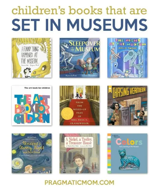 5 children&#8217;s books about museums