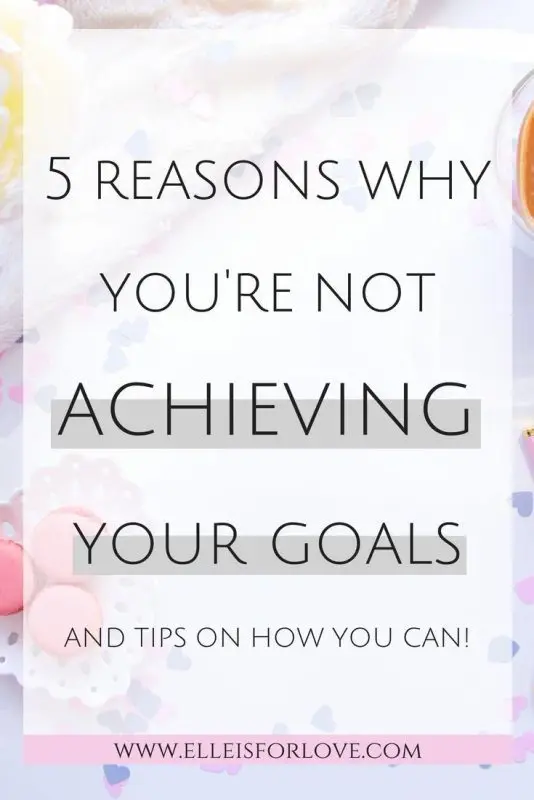 5 goals you can&#8217;t achieve