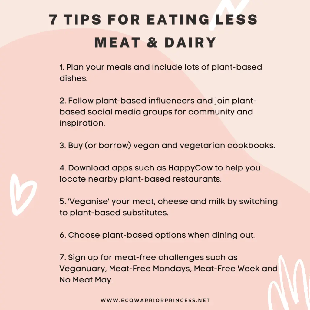 5 ways to eat less meat