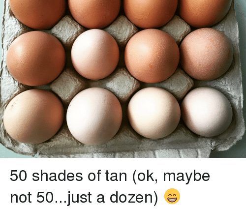 50 shades of tan