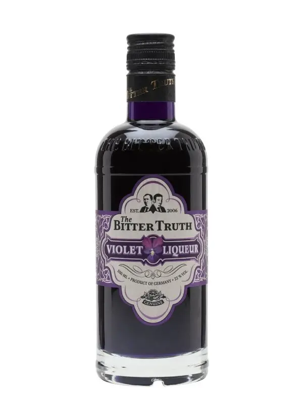 6 brands of violet liqueur