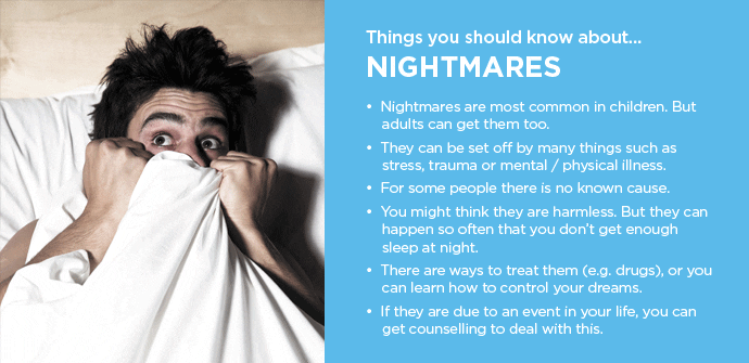 6 facts about nightmares