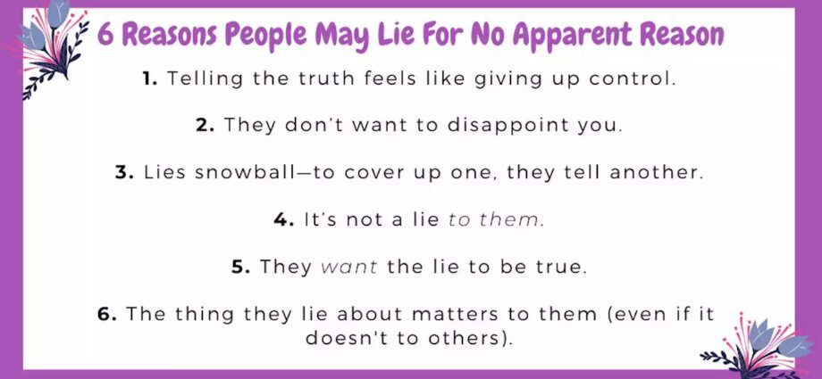 6 Reasons People Lie Even When It&#8217;s Not Necessary