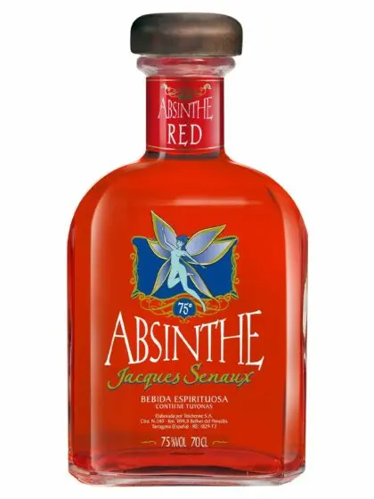 7 brands of red absinthe