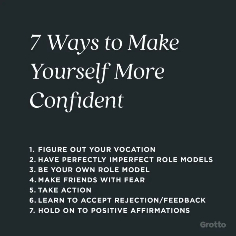 7 ways to become more confident