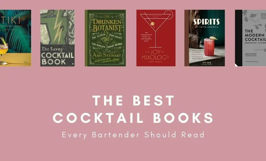 8 reference books of the modern bartender