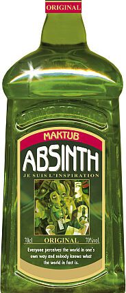 Absinthe Maktub: history, current assortment, how and with what to drink + how to distinguish a fake