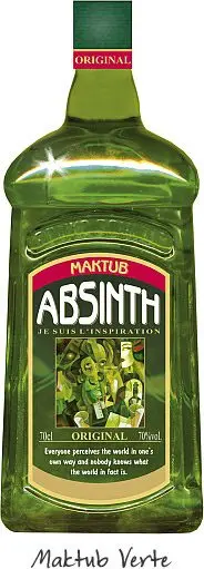 Absinthe Maktub: history, current assortment, how and with what to drink + how to distinguish a fake