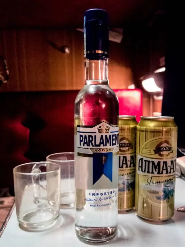 Alcohol on trains in Russia: what is possible and what is not