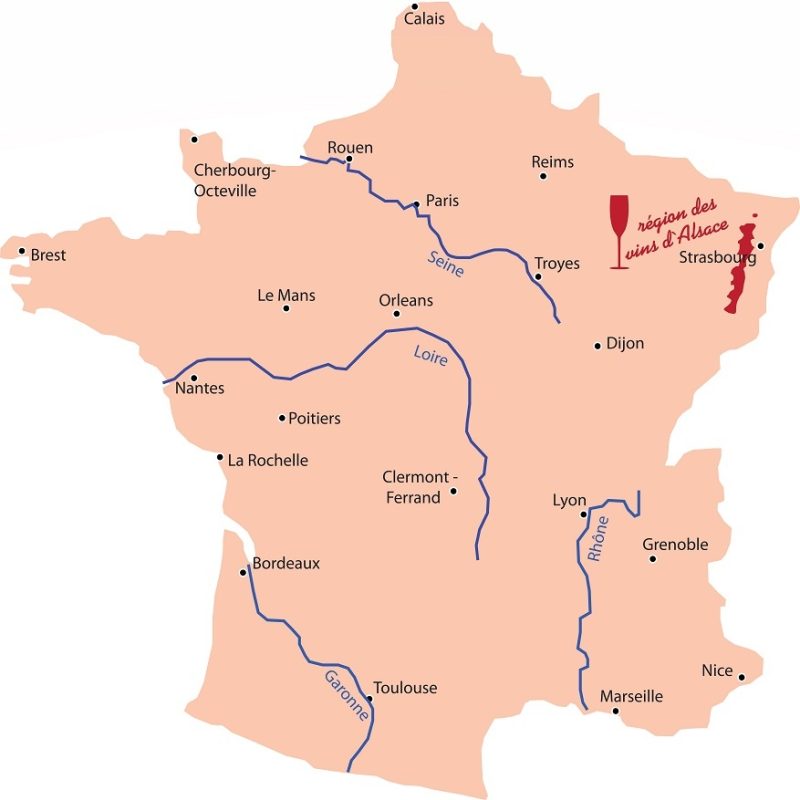 Alsace wines &#8211; French-German heritage