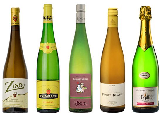 Alsace wines &#8211; French-German heritage