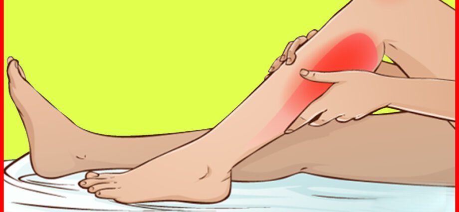 An easy way to relieve tired legs