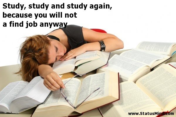 &#8220;&#8230; And study again!&#8221; Why is this for us adults?