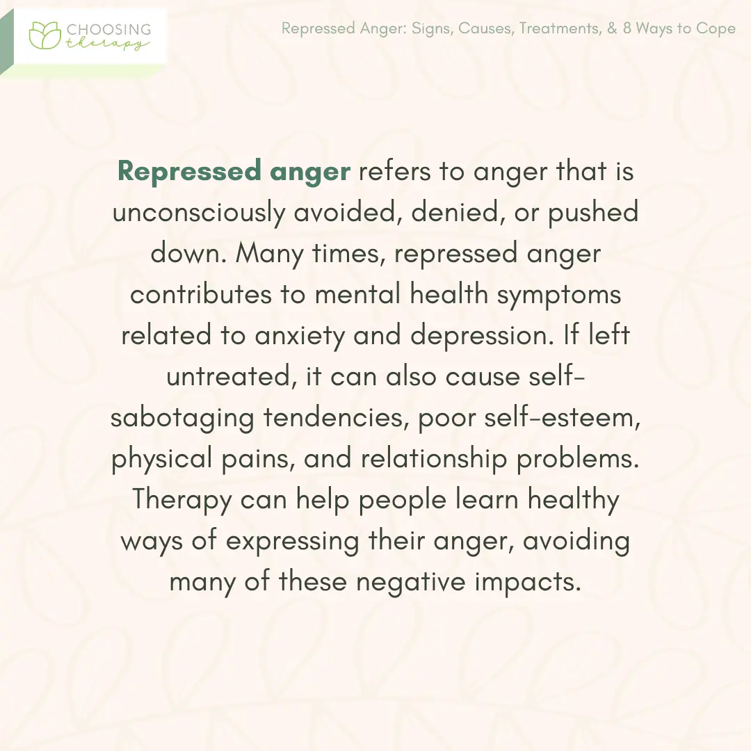 Anger: can&#8217;t be expressed and suppressed?