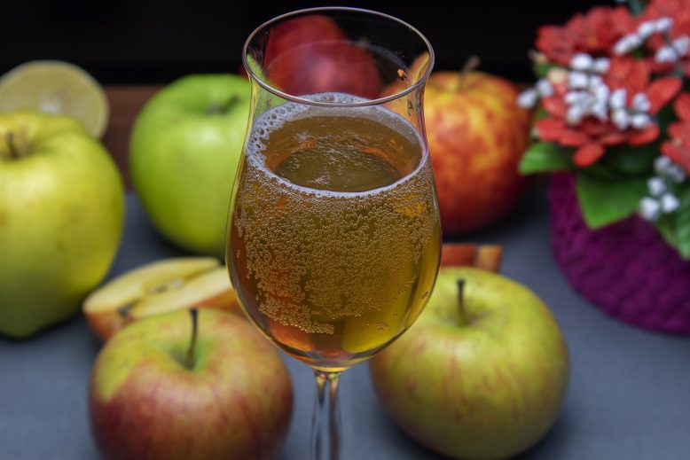 Apple cider at home (with and without gas)