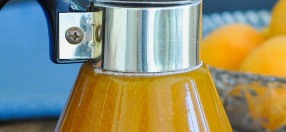 Apricot syrup: 2 recipes at home