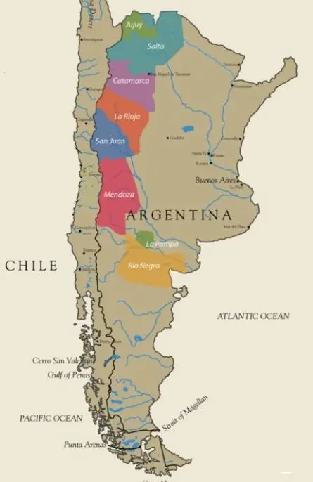 Argentine wines: characteristics of varieties and regions of production