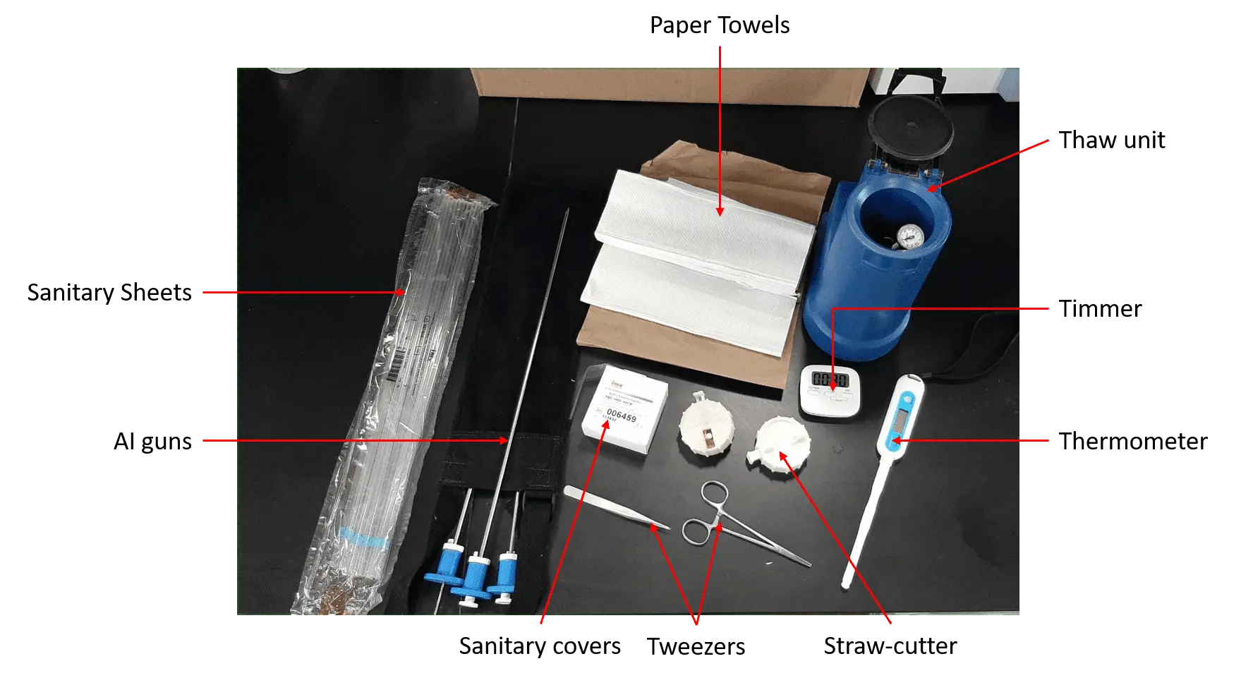 Artificial insemination, instructions for use