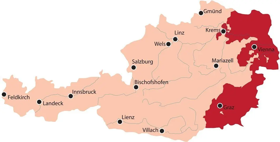 Austrian wines &#8211; from quantity to quality